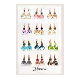 12 Pair Pastel Earrings Stand